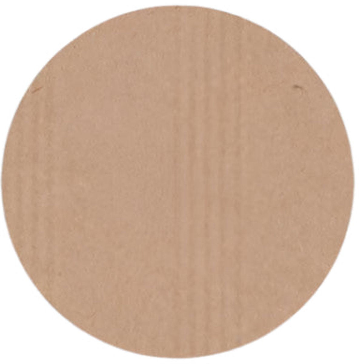 Blanco kraft Etiket Rond -Sticker-Etiket – 25 mm – 1000 st – Kraft