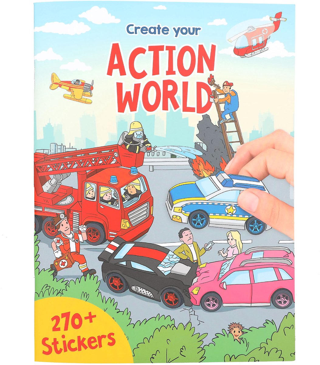 Depesche - Create your Action World stickerboek — afbeelding 3