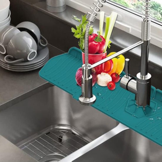 Wasbak Beschermer - Silicone Wasbak Mat Kraanbeschermer