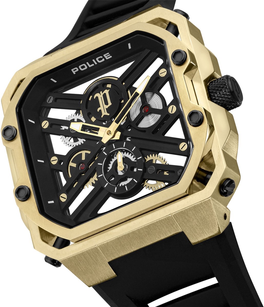 Horloge Disruptor I Black - Gold