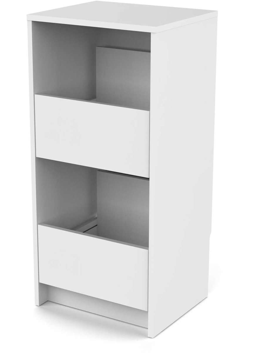 Glorious Vinyl Vault White - Modulair platenopbergsysteem voor 160 vinyls