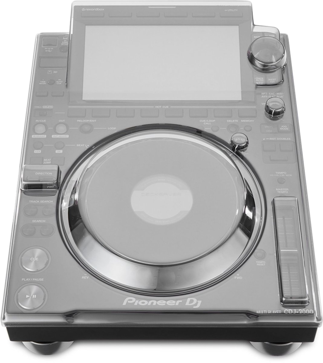 Decksaver Pioneer DJ CDJ-3000 Cover - Cover voor DJ-equipment
