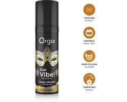 Orgie - Dual Vibe! Kissable Liquid Vibrator - Pina Colada - 0.5 fl oz / 15 ml