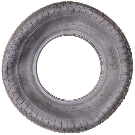 FORT 4PLy buitenband 400x100 voor kruiwagenwielen - Merk STARCO — afbeelding 2