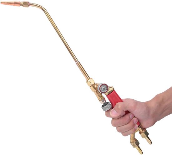 Stable Oxygen Acetylene Injection Type Welding Burner, Mini Gas Burner, Longer Life, Non-slip Grip Nozzle , Pure Copper van Merkloos — afbeelding 4