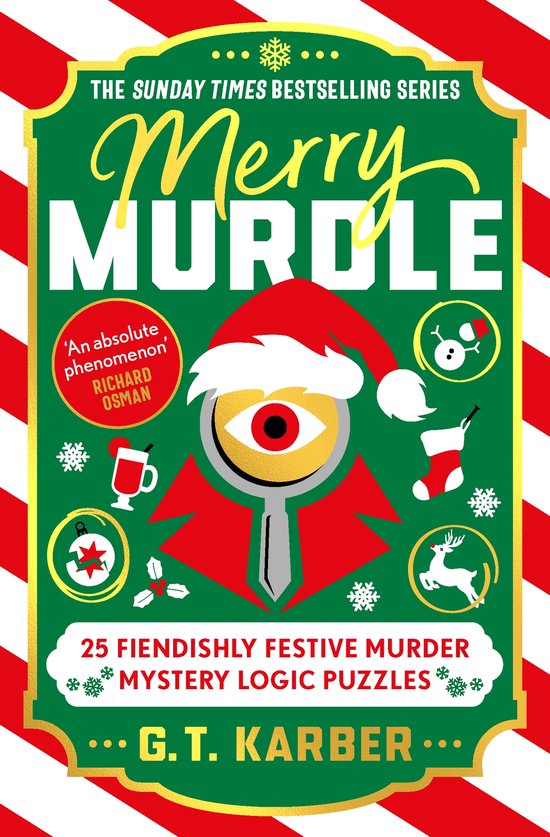 Murdle Puzzle Series- Merry Murdle: THE SUNDAY TIMES BESTSELLING SERIES