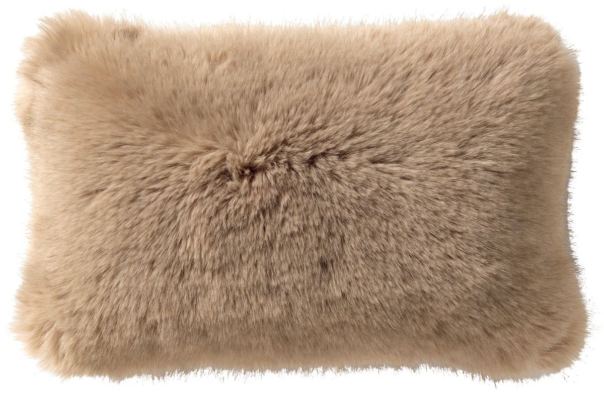 Hoii JULIA | sierkussen | 30x50 cm | White Pepper | taupe | Hoii | met luxe binnenkussen Beige