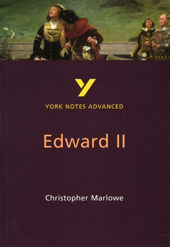 York Notes Advanced: Edward Ii By Christopher Marlowe - cover