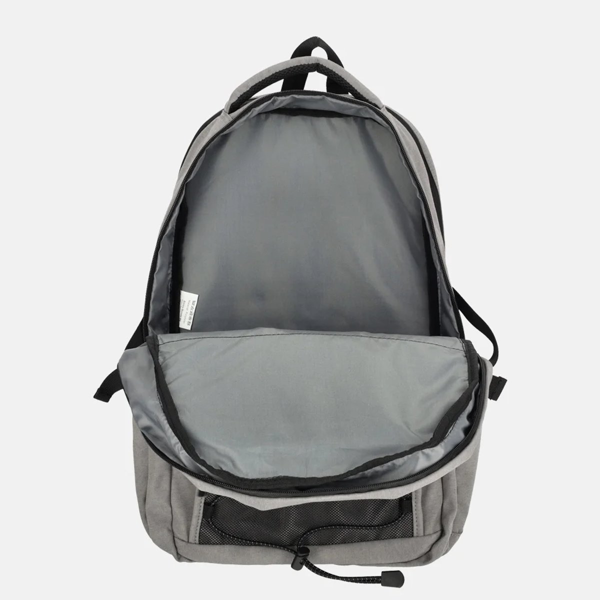 Enrico Benetti Anchorage laptoprugzak 15 inch lichtgrijs