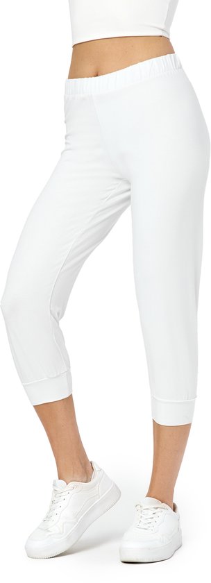 Merry Style – Pantalon de sport femme – Coton – Pantalon de jogging – Longueur 3/4 – Zwart – XL – MS-MS10-261- SW