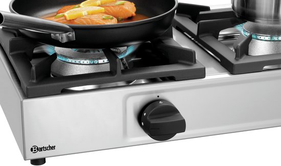 Gaskooktoestel - 2-Pits - Bartscher 1058503 - Horeca & Professioneel van Merkloos — afbeelding 4