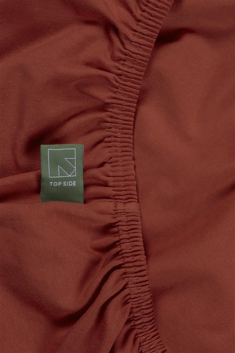 Beddinghouse Dutch Design Jersey Lycra - Topper Hoeslaken - 180x220 - Rood