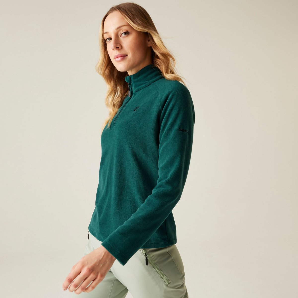 De Freeform II lichtgewicht sportieve fleece voor dames Donkere Zee