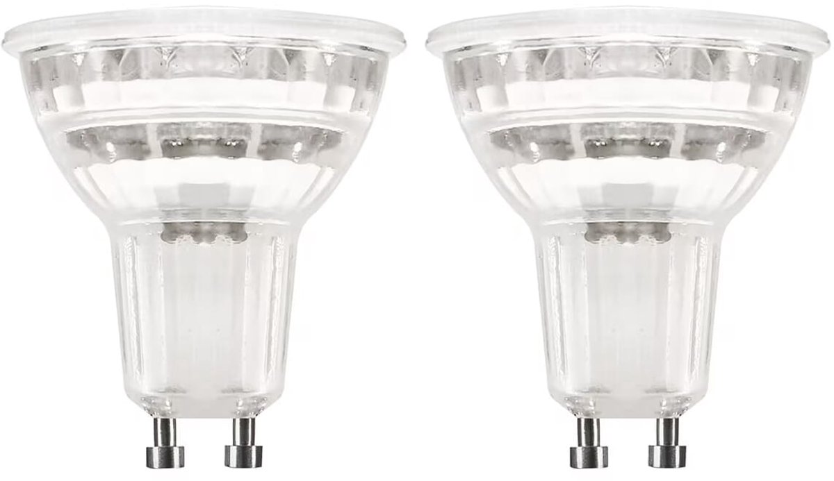 Modee GU10 LED Spot 1W - 90lm - 2700K - Extra Warm Wit - LED Spot Lamp - Vervangt 18W Gloeilamp - 2 stuks
