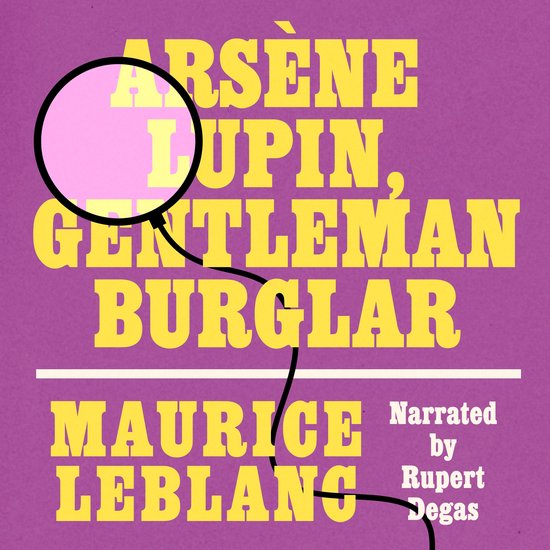 Arsène Lupin, Gentleman Burglar - cover