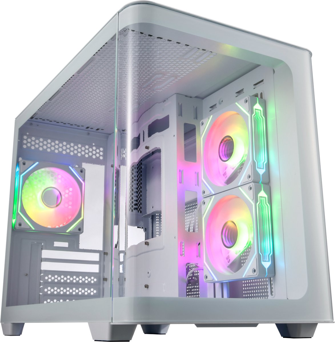 Fsp S380-Wa Micro Tower Wit behuizing - afbeelding 7