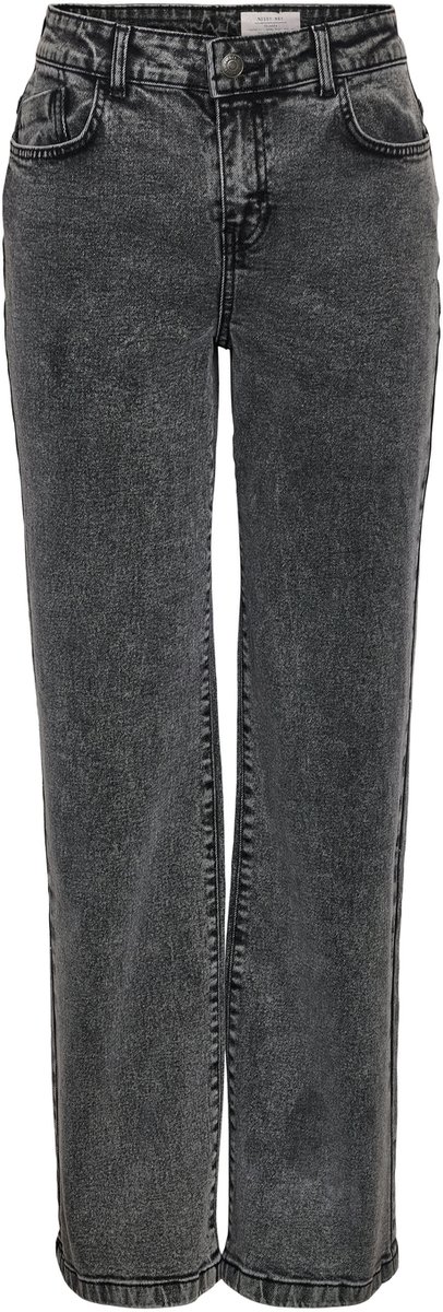 Noisy may Jeans Nmyolanda Nw Wide Jeans Az391dg Fwd 27035210 Dark Grey Denim Dames Maat - W28 X L34