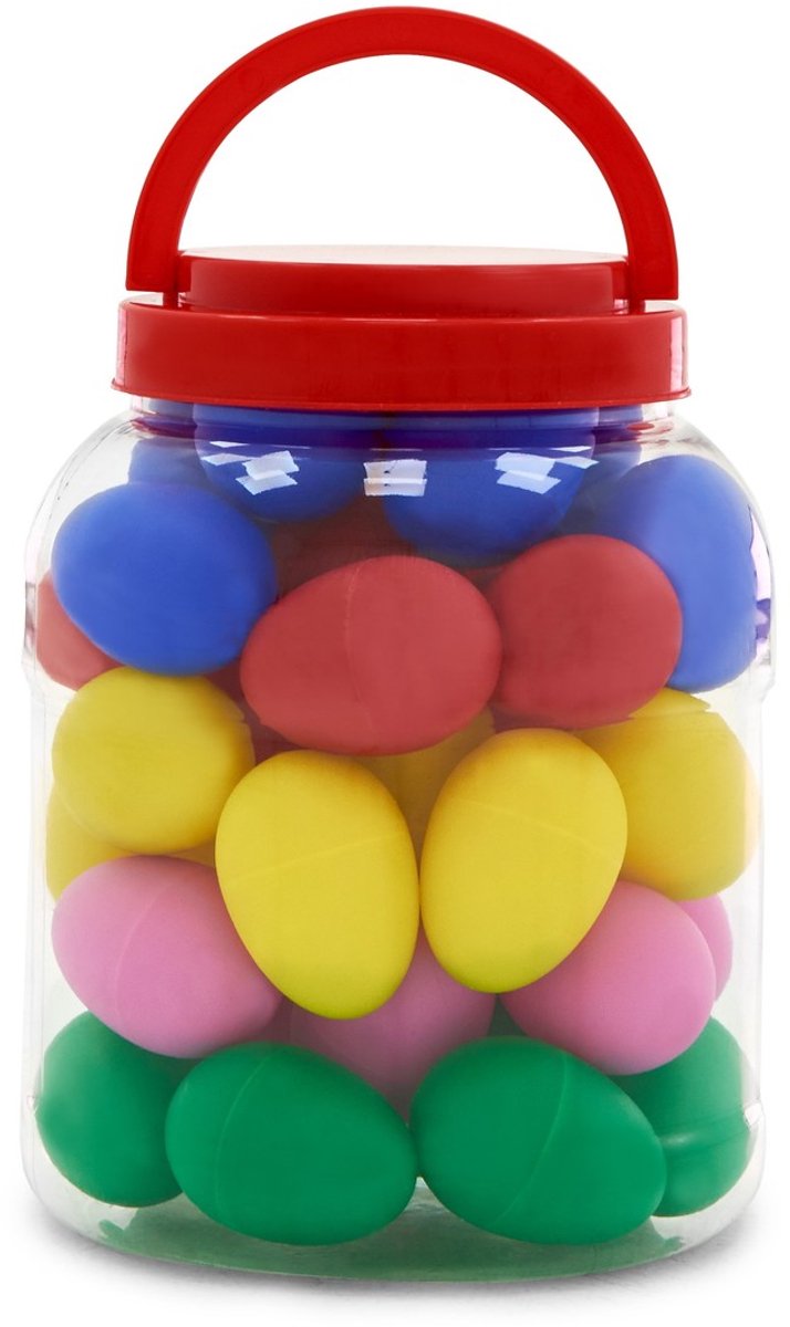 Emmer met Eivormige Shakers van Gear4music, 40 Stuks