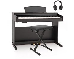 DP-10X digitale piano van Gear4music, bankpakket, Matte Black