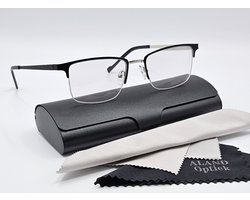 Afstandbril -2,0 / GEEN LEESBRIL / bril -2 met blauw licht blokkeren /unisex bril voor veraf op sterkte, blue light blocking glasses / MIN BRIL -2.0 / bril voor bijziendheid / lunette pour ordinateur / computerbril 2135 Aland optiek