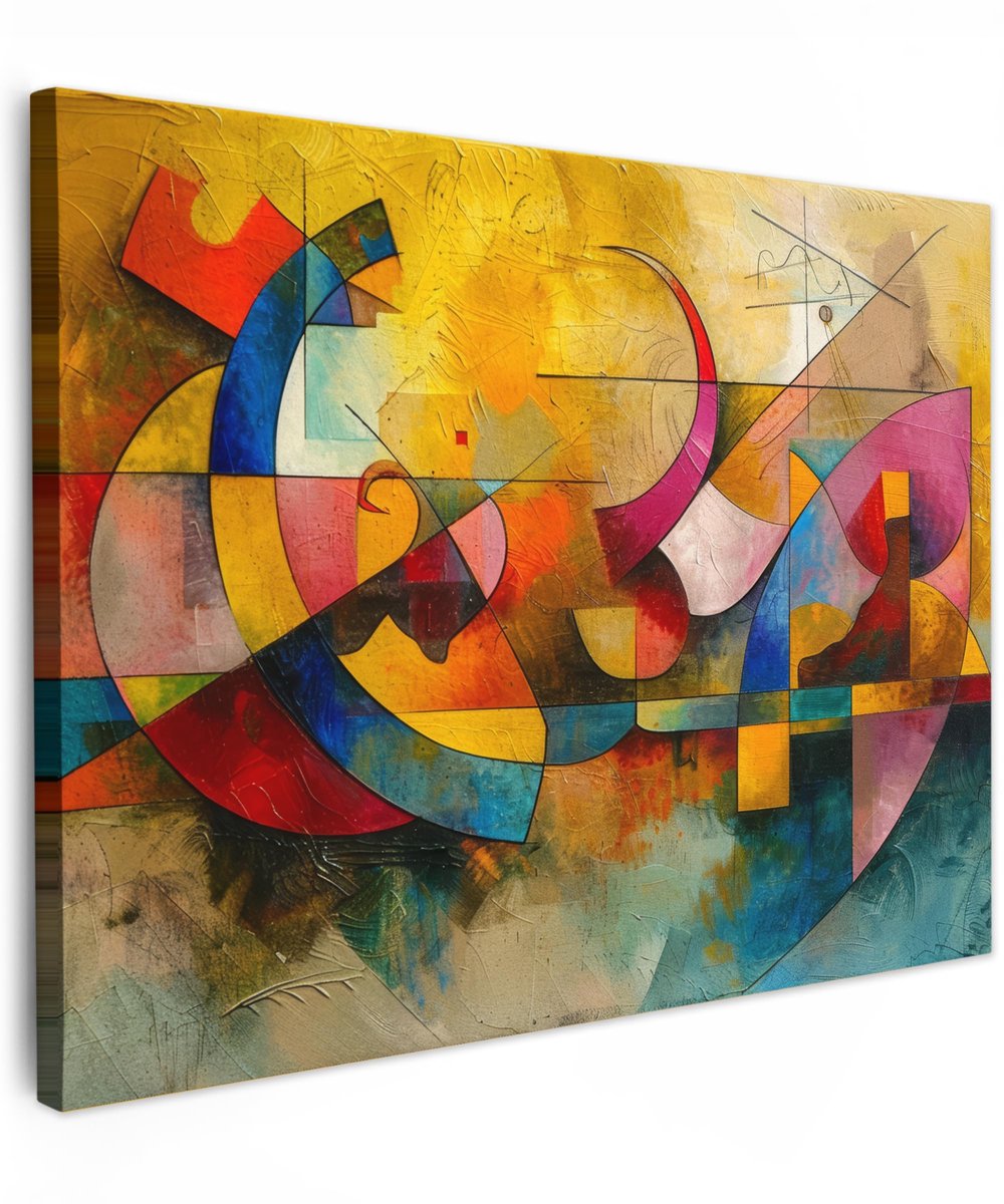 Ibenzoa Moderne Canvas Wanddecoratie voor Slaapkamer en Woonkamer, 40 x 30 cm, Kunst en Fotowand Moderne kunst