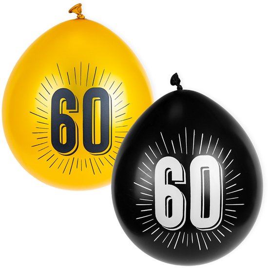SKYIOL Zwarte en Zilveren Ballonnen - 60 Stuks 30 cm Zwart Wit Zilver Confetti Metallic Met Lint voor Verjaardag Bruiloft Babyshower Dankbaarheid Feestdecoratie