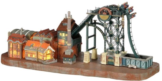 Luville Kerstdorp Baron 1898 - 56x22x23 cm - Polyresin - Multi