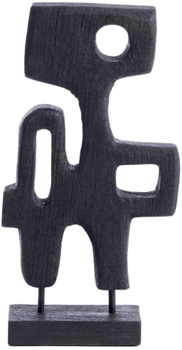 Ornament SALA - 20x9.5x38.5cm - Zwart