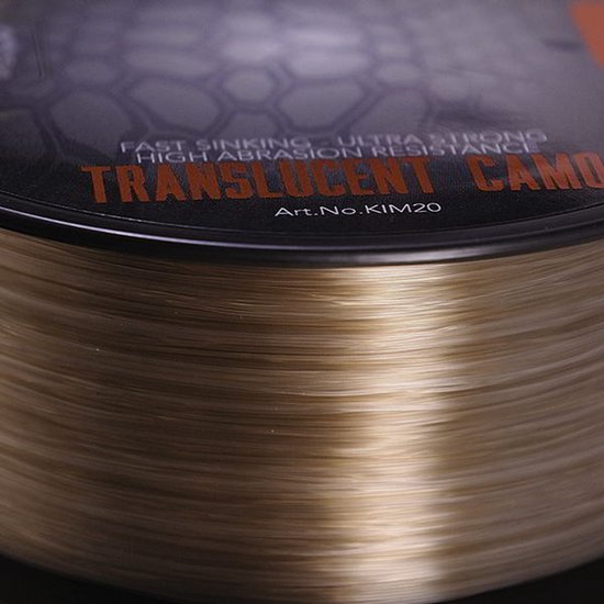 Carp Whisperer - Invisible Mono karperlijn - Diameter: 0,33mm - 1000m lijn van Merkloos — afbeelding 3