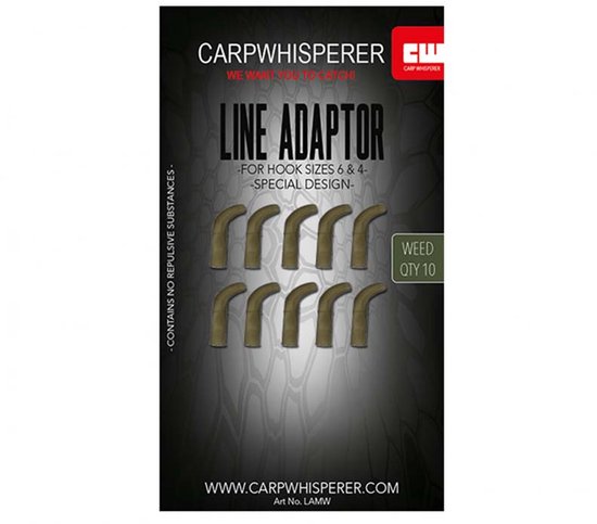 Carp Whisperer - Line Adaptor - 10 stuks - Silt van Merkloos — afbeelding 2