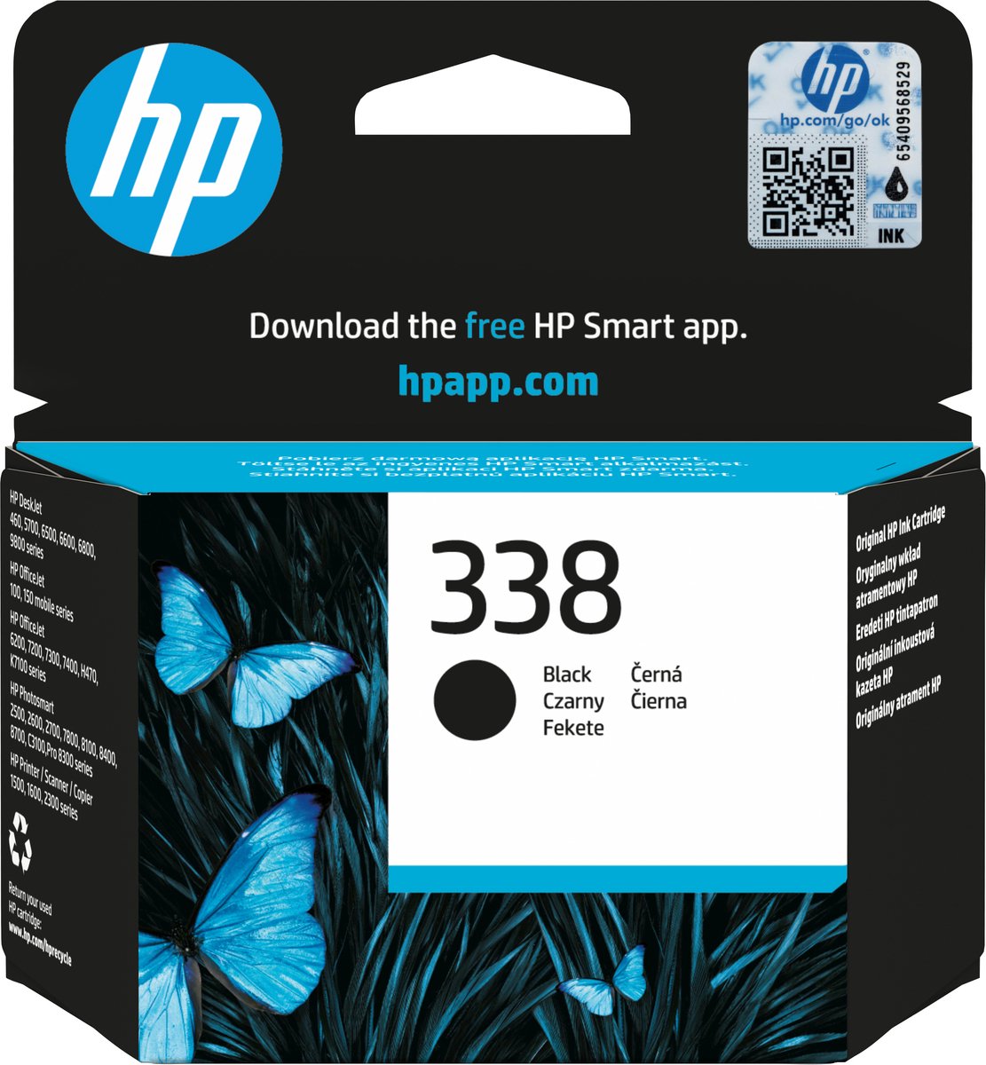 HP cartridge HP338INK - Instant Ink (Zwart)