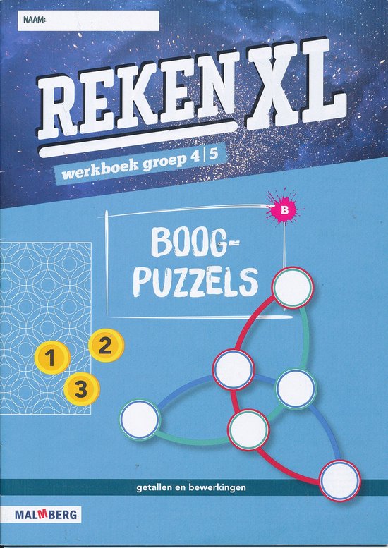 RekenXL Werkboek Boogpuzzels groep 4/5 (per stuk)