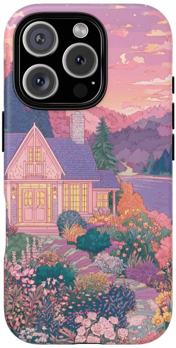 Sprookjesachtig Cottagecore-Design – Telefoonhoesje Geschikt voor iPhone 16 Pro