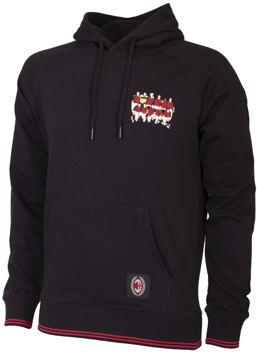 COPA - AC Milan Coppa 2003 Team Embroidery Hoodie - Mannen - Zwart - L