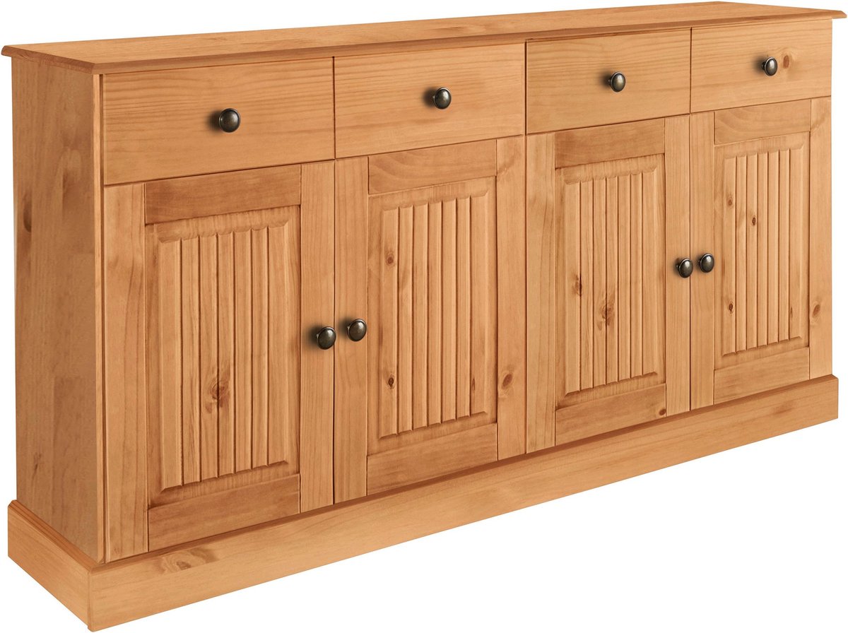 Mille-Dressoir - 4-Deurs 2-Laden - Wit