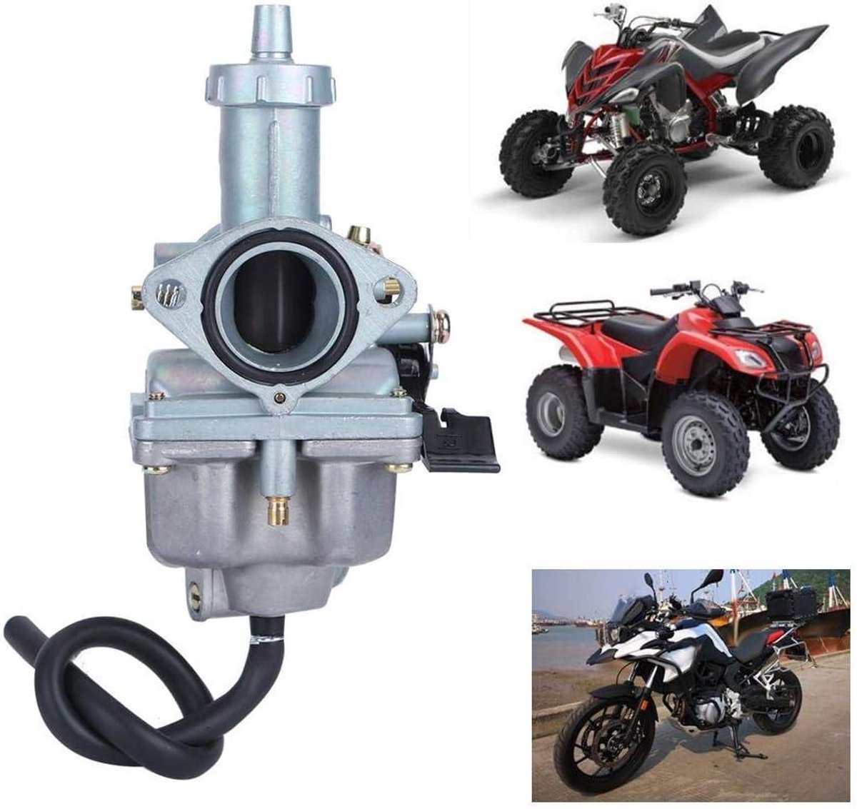 Aluminiumlegering Carburateur PZ26 - 26mm/1in, Carb Voor 125cc 140cc 150cc Motorfiets - Geschikt voor PIT PRO Bike, Trail Bike, Crossmotor, Quad, ATV, UTV