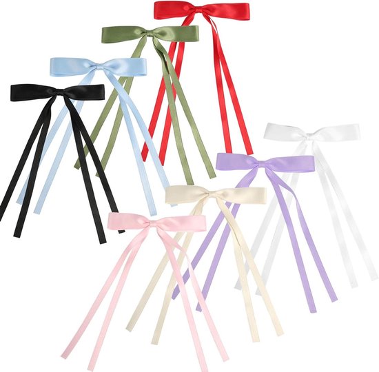 SKHAOVS 33 Stuks Blauwe Strik Haaraccessoires Set
