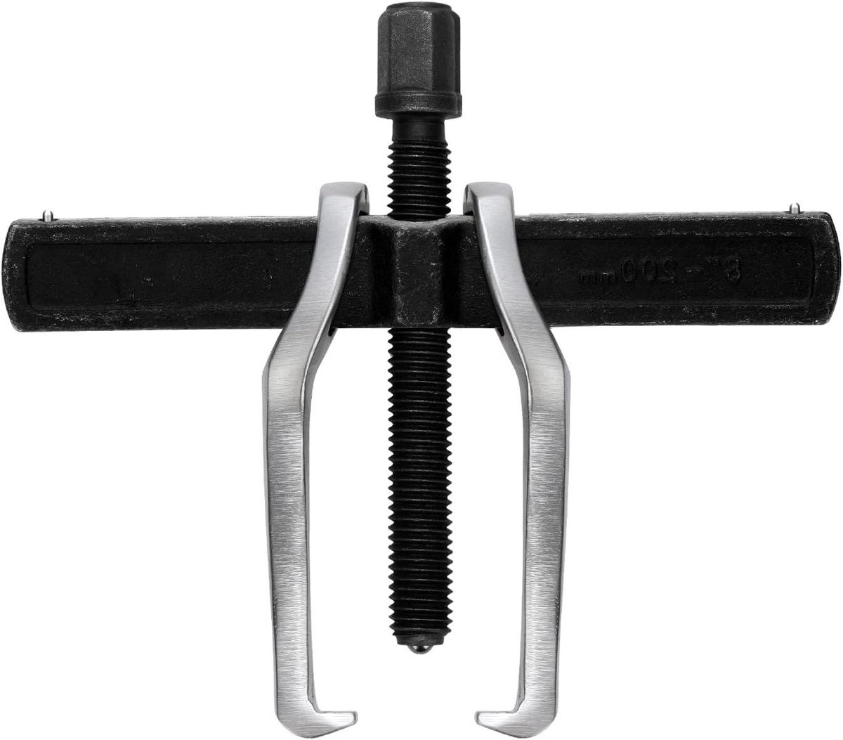 Allecto Plus - 20cm Tandwieltrekker met 2 Klauwen en Stalen Verstelbare CR-V - Hefapparaat voor Demontage van Katrol - Inclusief Trekker met Twee Jaken voor Lager en Katrol