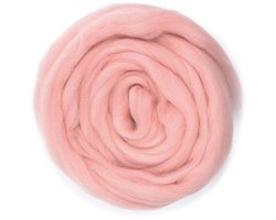 Lontwol Roze | Biologisch geverfd | 1 kilo | Roze