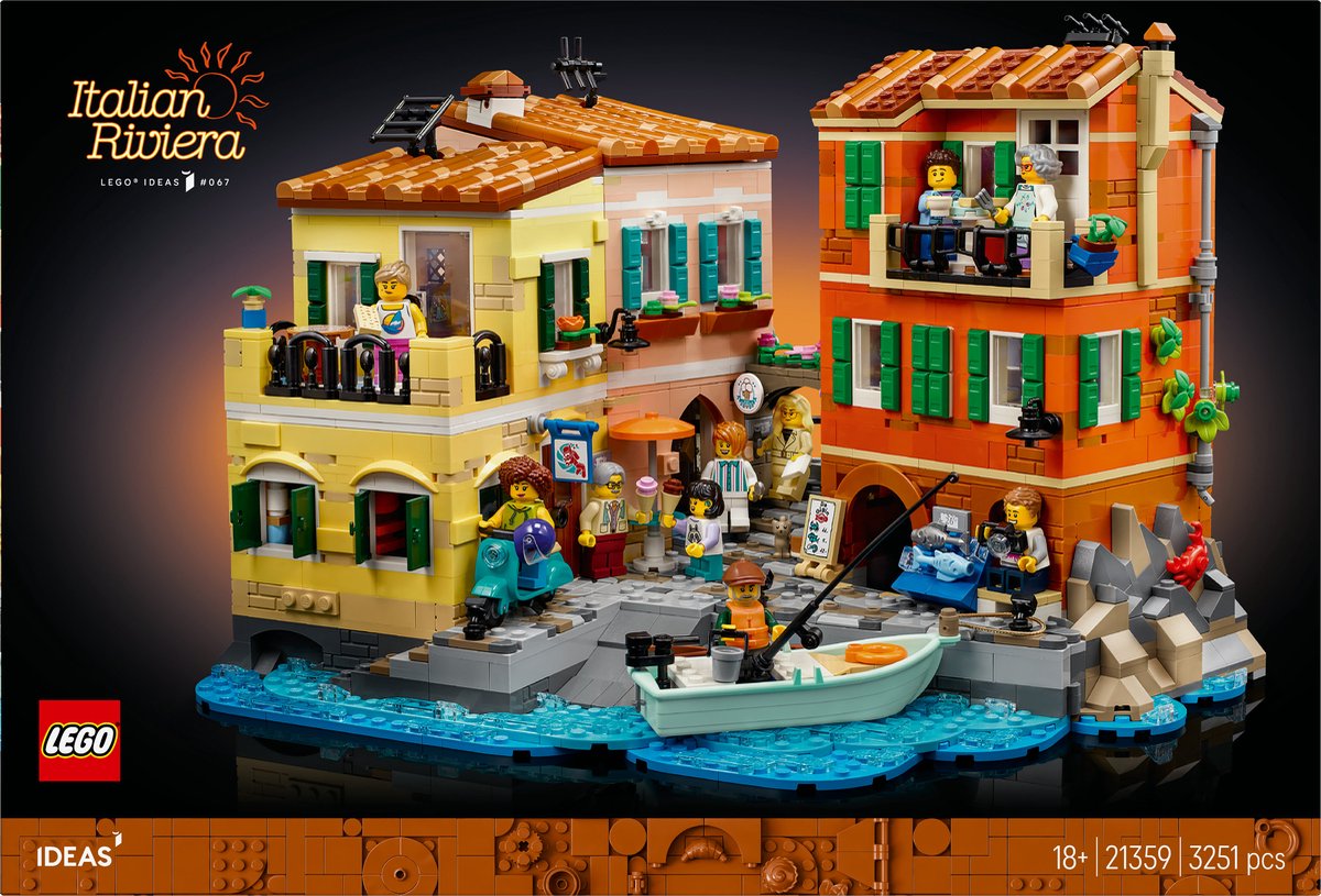 LEGO® Ideas Italiaanse Rivièra - 21359 – foto 7