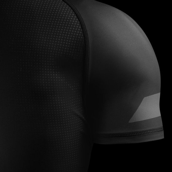 Hayabusa Core Short Sleeve Rashguard pour hommes - Zwart - taille XXL
