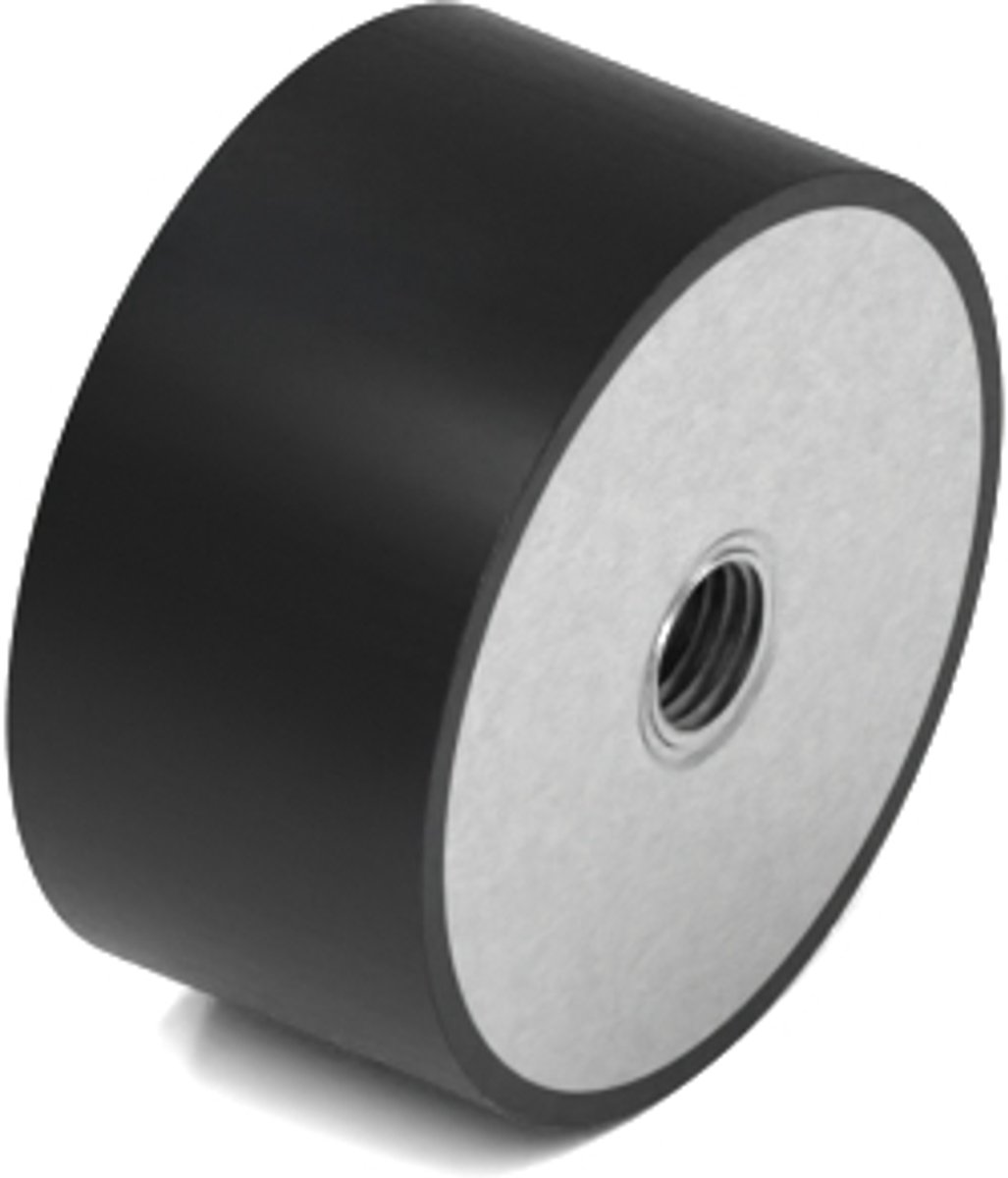Rubbermagazijn - Trillingsdemper Type C 40x20mm - M8 - Set 10 stuks