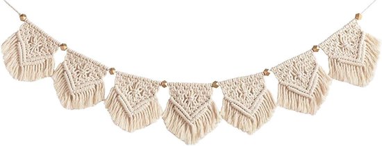 Flber Grote Schaal Macramé Wanddecoratie Tie-dye Wandtapijt