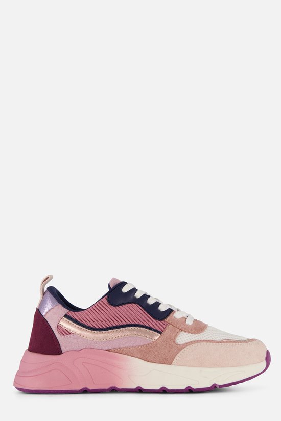 POSH by Poelman Sneakers paars Synthetisch - Dames - Maat 38