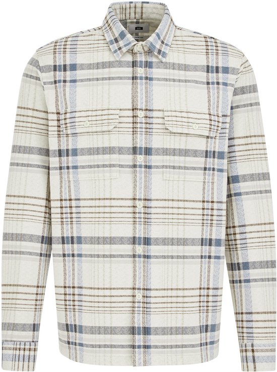 WE Fashion Heren overshirt met print