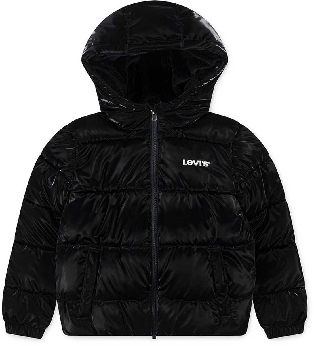 Levi´s ® Kids Shiny Jas 4 Years Meisjes Zwart