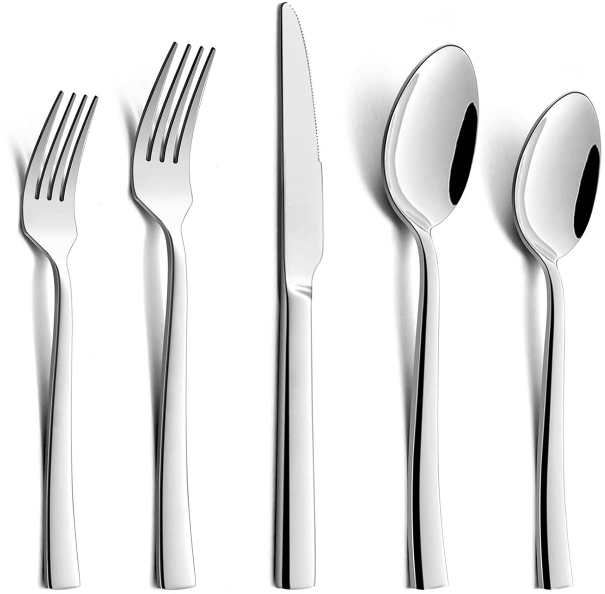 stabiele roestvrijstalen bestekset, cutlery set-30-Piece