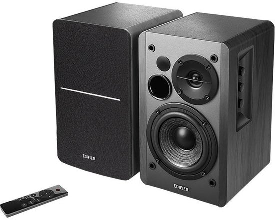 Edifier R1280DBs - Actieve boekenplank speakers - Bluetooth - Subwooferuitgang - Afstandsbediening van Merkloos — afbeelding 4