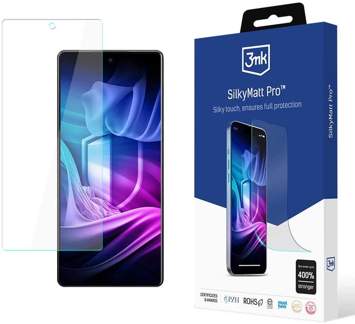 3Mk Silky Matt Pro Gehard Glas Voor Vivo X Fold 3 Pro Schermbescherming