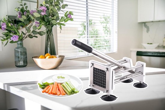 2 Stks Groentesnijder Aardappelsnijder Frieten Aardappelsnijmachines Maker Bakken Machine